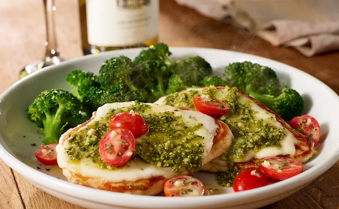 Grilled Chicken Margherita